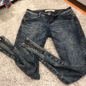 Acid washed jeans